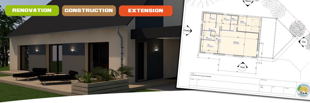 Rénovation, Construction ou Extension de votre habitation